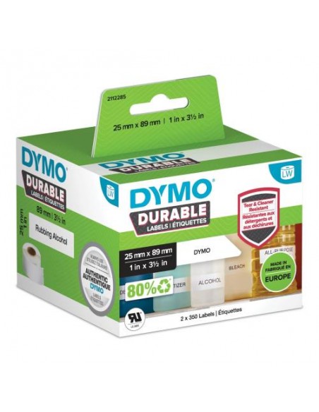 Etikete Dymo LW DURABLE 2112285, 25x89 mm