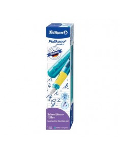Nalivno pero Pelikan Junior P67D, turkizen, v škatli