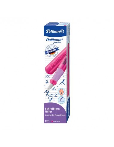 Nalivno pero Pelikan Pelikano Junior P68L, pink, v škatli