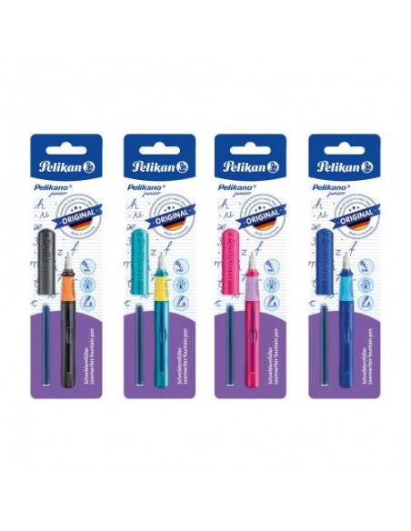 Nalivno pero Pelikan Pelikano Junior P67A, na blistru, sort