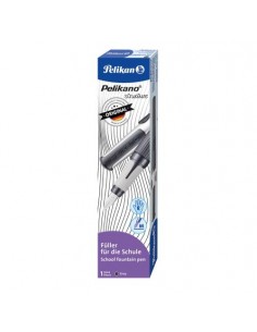 Nalivno pero Pelikan Pelikano, P480 M, teksturiran siv, v škatli