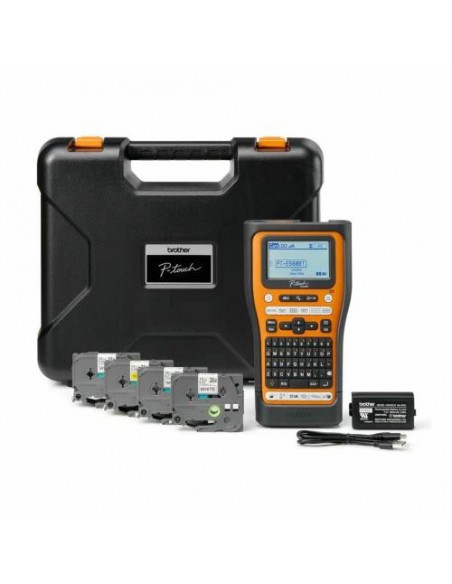 Tiskalnik nalepk Brother PT-E560BTSP, 4x dodani trakovi