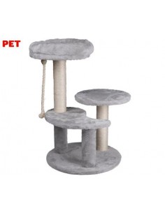 Mačje drevo in praskalnik za mačke Pet Toys, 62x40x40cm