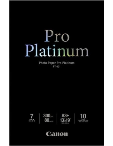 Papir Canon PT-101, A3+, 10L, 300g/m2, Glossy