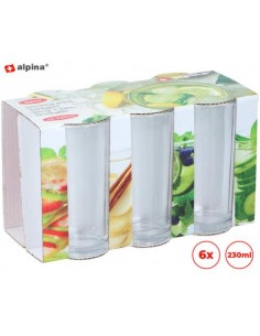Set kozarcev za pijače Alpina