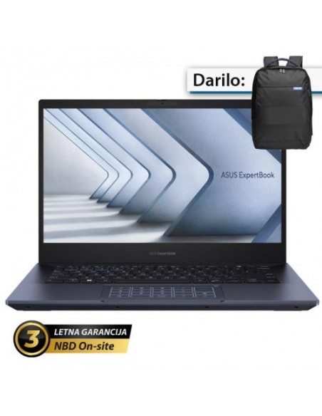 Prenosnik Asus ExpertBook B5 B5404CVA-WB53D0 (90NX0701-M00Z30) i5-1340P 16GB 1TB + nahrbtnik