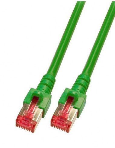 SFTP priključni kabel C6 RJ45 20m, zelen, Efb Lsoh
