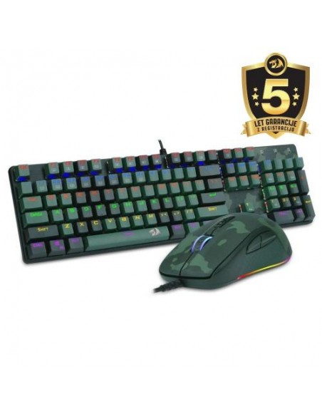 Tipkovnica + miška Redragon S108