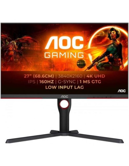 Monitor AOC 27"/68cm U27G3X, 3840x2160, 160Hz, 1000:1, 1ms