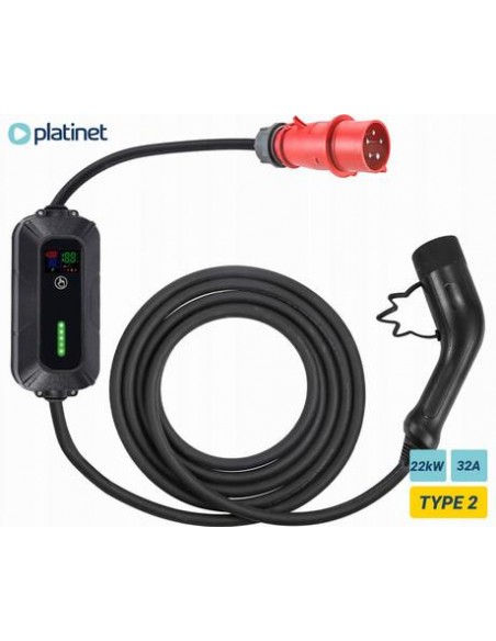 Polnilni kabel za električne avtomobile Platinet PPC32AT22