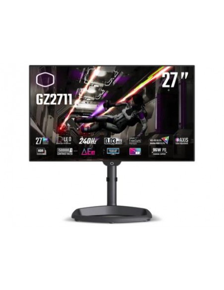 Monitor Cooler Master 27"/68cm GZ2711, 2560x1440, 240Hz, 450 cd/m2, 0.03ms