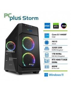 PC PCplus Storm (146705) i5-14440F 32GB 1TB NVMe SSD RTX 4060Ti 8GB Windows 11 Home