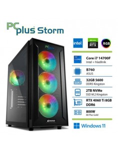 PC PCplus Storm (146702) i5-14700F 32GB 2TB NVMe SSD RTX 4060Ti 8GB Windows 11 Home