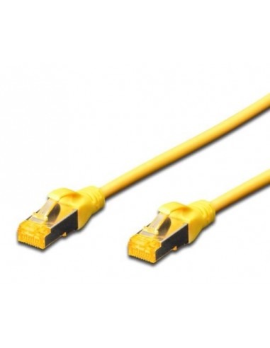 SFTP priključni kabel C6 RJ45 3m, rumen, Digitus Lsoh