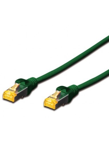 SFTP priključni kabel C6 RJ45 3m, zelen, Digitus Lsoh