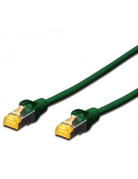 Priključni kabel SFTP C6 RJ45 5m, zelen, Digitus Lsoh