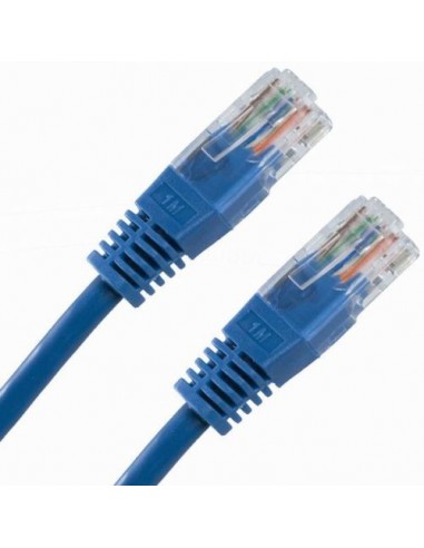 UTP priključni kabel C5e RJ45 7,5m moder, EFB