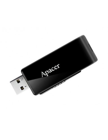 USB disk 16GB Apacer AH350, črn (AP16GAH350B-1)