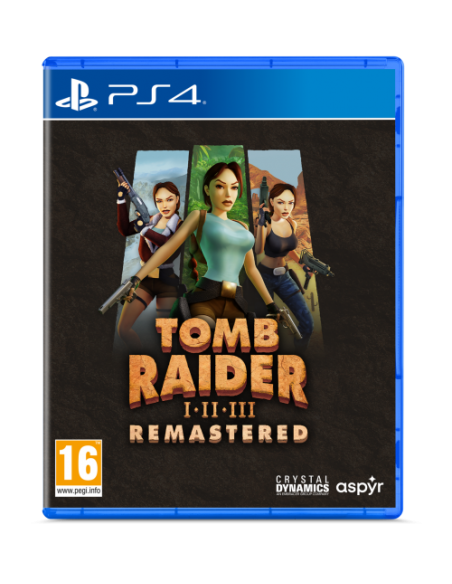 Tomb Raider I-III Remastered Starring Lara Croft (Playstation 4)