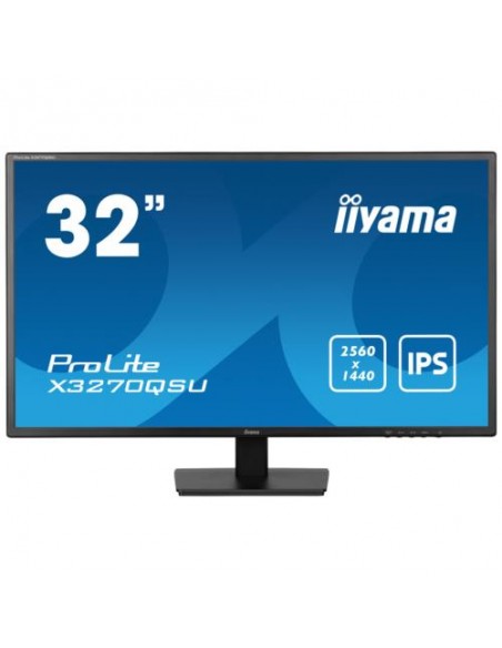 Monitor IIYAMA 31.5"/80cm X3270QSU-B1, 2560x1440, 100Hz, 1200:1, 250 cd/m2, 3ms