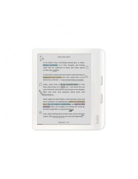 E-bralnik Kobo Libra Colour 32GB (N428-KU-WH-K-CK)