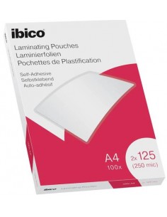 Žepki za plastificiranje GBC A4, 250mic, z lepilom, 100/1