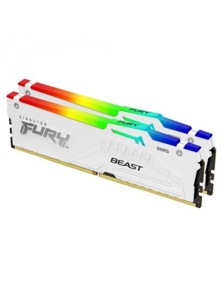 RAM DDR5 2x16GB 6000MHz Kingston Fury Beast White (KF560C30BWEAK2-32)