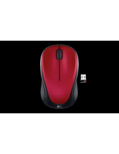 Miška Logitech M235 Wireless Mouse (910-002496), rdeča