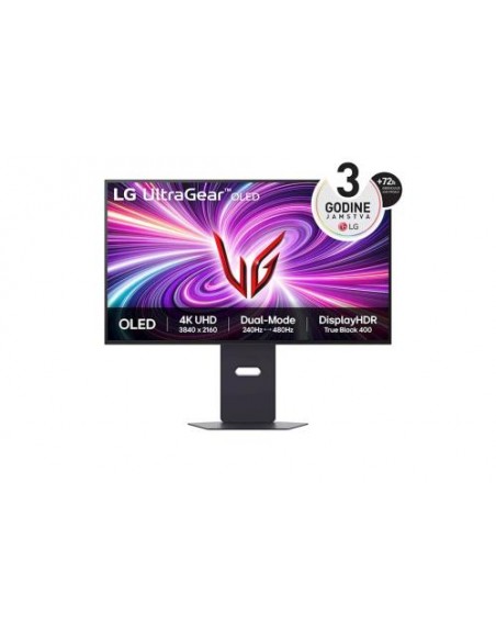 Monitor LG 32"/81.28cm 32GS95UV-B, 3840x2160, 240Hz, 275cd/m2, 0.03ms