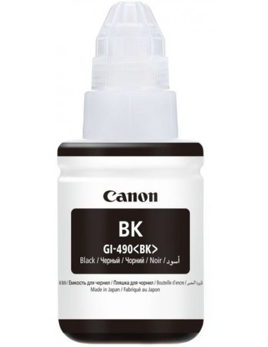 Canon črnilo GI-490BK črno za G1400/2400/3400 135ml (6000 str.)