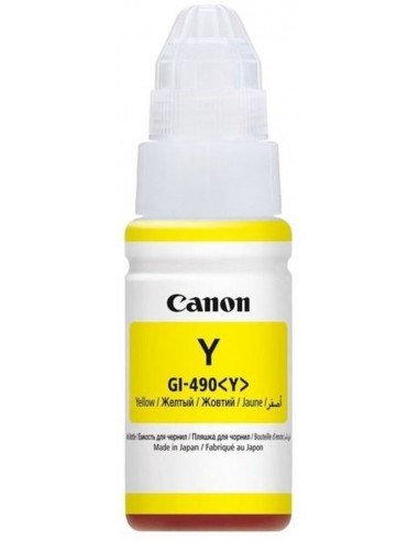 Canon črnilo GI-490Y Yellow za G1400/2400/3400 70ml (7000 str)