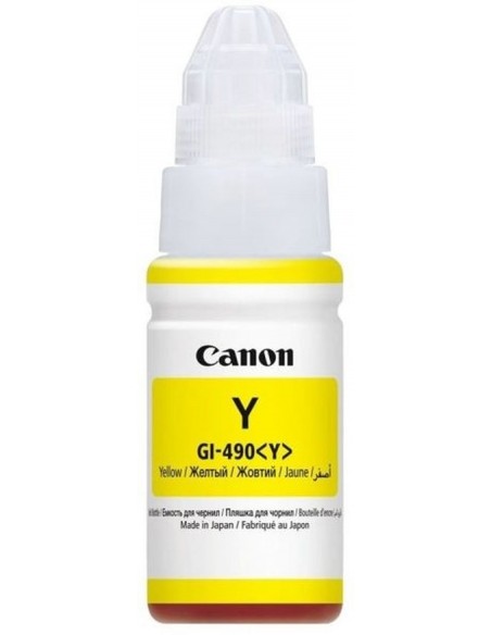 Canon črnilo GI-490Y Yellow za G1400/2400/3400 70ml (7000 str)