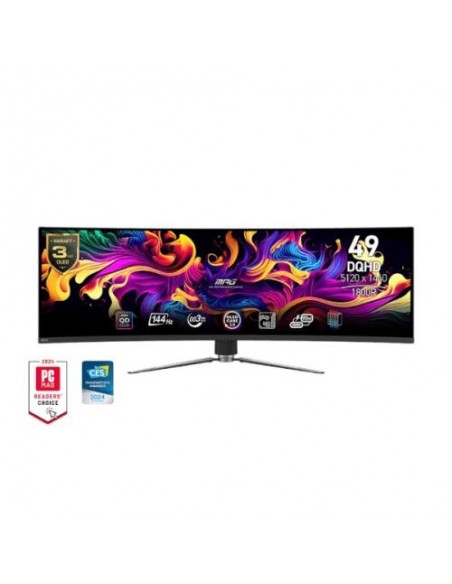 Monitor MSI 49"/124.5cm MPG 491CQ, 5120x1440, 170hz, 3000:1, 250 cd/m2, 1ms