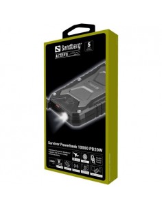 Prenosna baterija Sandberg Survivor 420-91, 10.000mAh