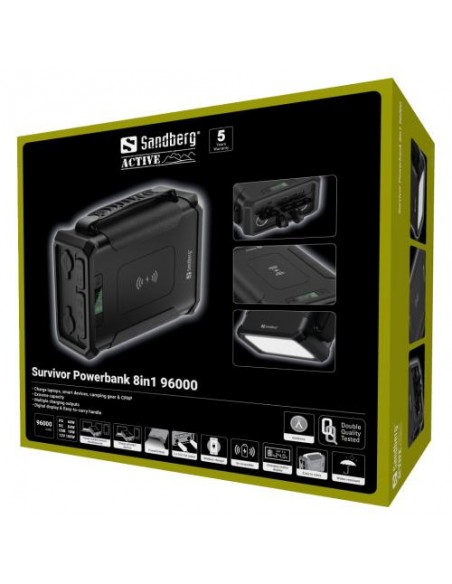 Prenosna baterija Sandberg Survivor 420-78, 96.000mAh