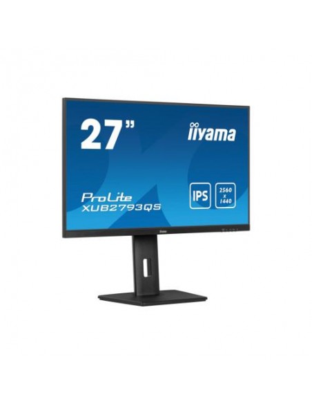 Monitor IIYAMA 27"/68,5cm XUB2793QS-B6, 2560x1440, 1300:1, 250 cd/m2, 1ms