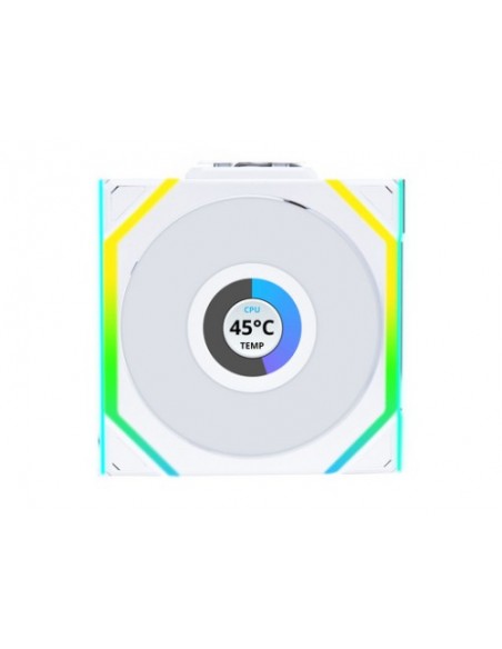 Ventilator Lian Li UNI FAN SL Wireless LCD 120 (12SLLCD1W1W)
