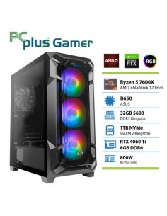 PC PCplus Gamer (143029) R5 7600X 32GB 1TB NVMe SSD RTX 4060Ti 8GB