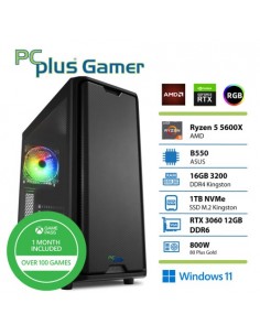 PC PCplus Gamer (147053) R5 5600X 16GB 1TB SSD GeForce RTX 3060 12GB Windows 11 Home