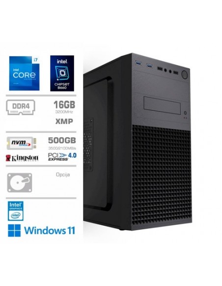 PC PCX Exam (PCX-GS4-616375) i5 12400/16GB/500GB/W11
