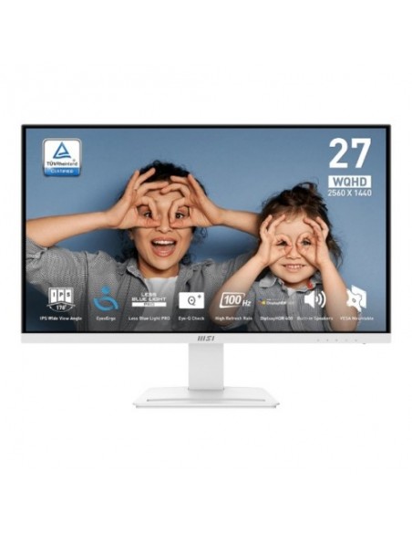 Monitor MSI 27"/68.6cm MP273QW E2, 2560x1440, 100Hz, 1300:1, 400cd/m2, 1ms