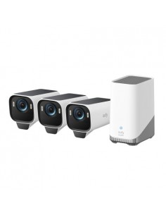 Videonadzorni komplet Anker Eufy Security eufyCam S3 Pro komplet 3 kamere + baza (T88933W1)