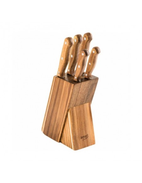 Set posod LLamart WOOD LT2080, 5-delni