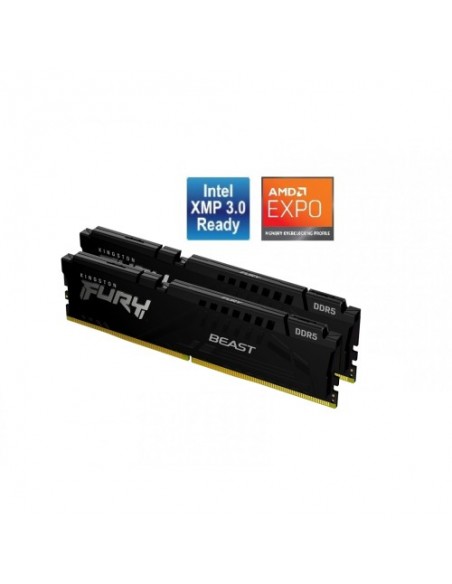 RAM DDR5 2x32GB 5600MHz Kingston Fury Beast (KF556C36BBEK2-64)