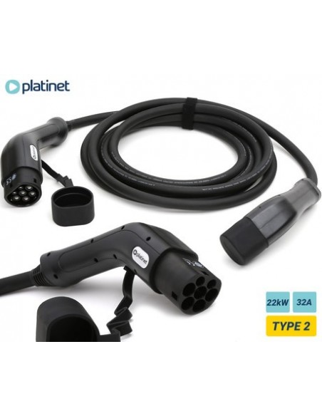 Polnilni kabel za električne avtomobile Platinet PEVC22KW5B