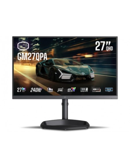 Monitor Cooler Master 27"/68cm GM27QPA, 2560x1440, 240Hz, 1000:1, 350 cd/m2, 1 ms