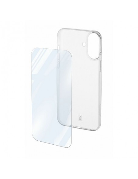 Komplet CellularLine steklo + ovitek Kit za iPhone 16 Pro Max