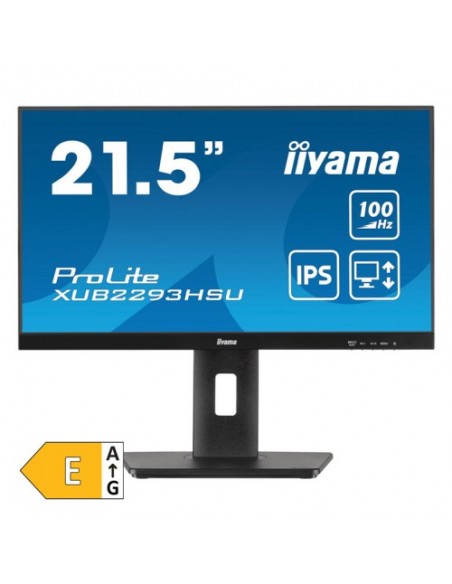 Monitor IIYAMA 21.5"/55cm XUB2293HSU-B7, 1920x1080, 1000:1, 300 cd/m2, 1ms