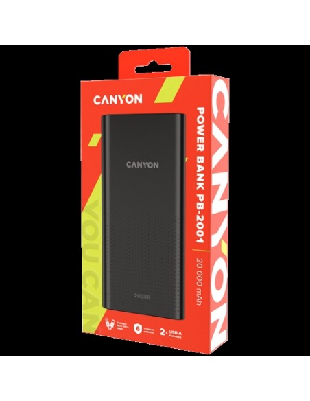 Prenosna baterija Canyon CNE-CPB2001B, 20.000mAh