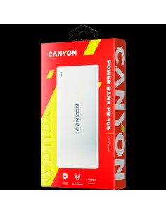 Prenosna baterija Canyon CNE-CPB1006W, 10.000mAh